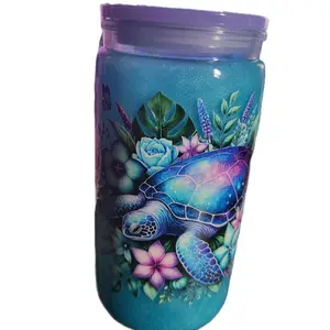 Custom Cups 16oz Snow Globe & Tumblers - Drinkware for Snow Globe Experience - Available in Various Colors - Bottles bpa free
