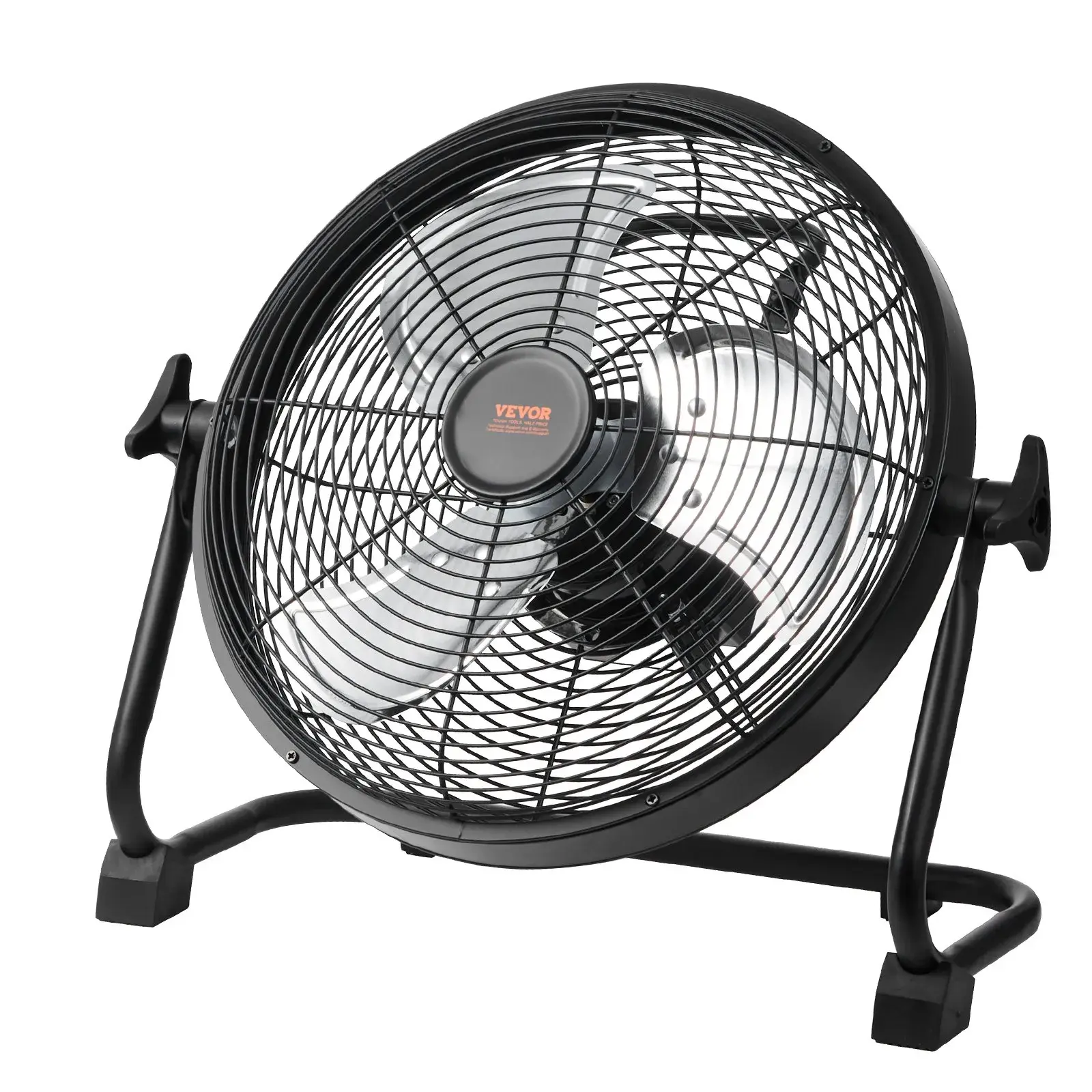 【Summerfinds】VEVOR Cordless Fan 12 in,Portable Quiet Personal Fan for Home or Office360 Degree Manual Pivoting HeadStepless Speed Regulation High Velocity Cordless FanHeavy Duty Metal Industrial Floor Fans