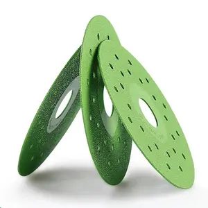 Diamond Saw Blades Set, 3-Piece 115mm Cutting Discs for Tile Marble Glass, Multi-Use Edge Trimming Tools