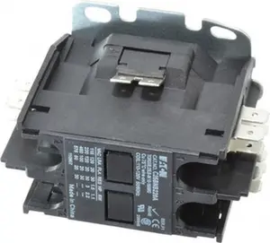 Eaton Cutler-Hammer 2 Pole, 20 Amp Inductive Load, 110 to 120 Coil VAC at 50/60 Hz, Nonreversible Definite Purpose Contactor Phase 1 Hp: 1.5 at 115 VAC, 3 at 230 VAC, 30 Amp Resistive Rating, Open Enclosure C25BNB220A