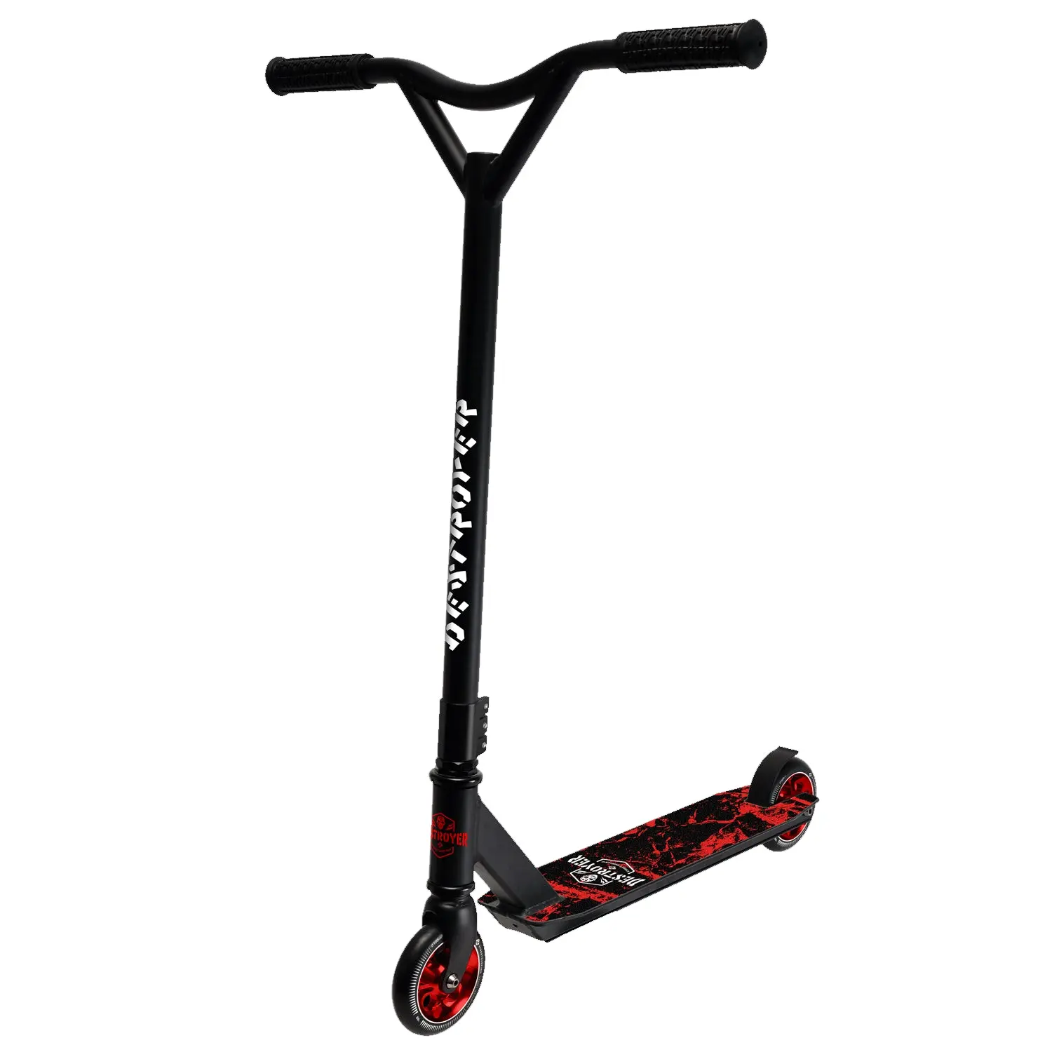 Street Surfing Stunt Kick Scooter Destroyer Red Lightning