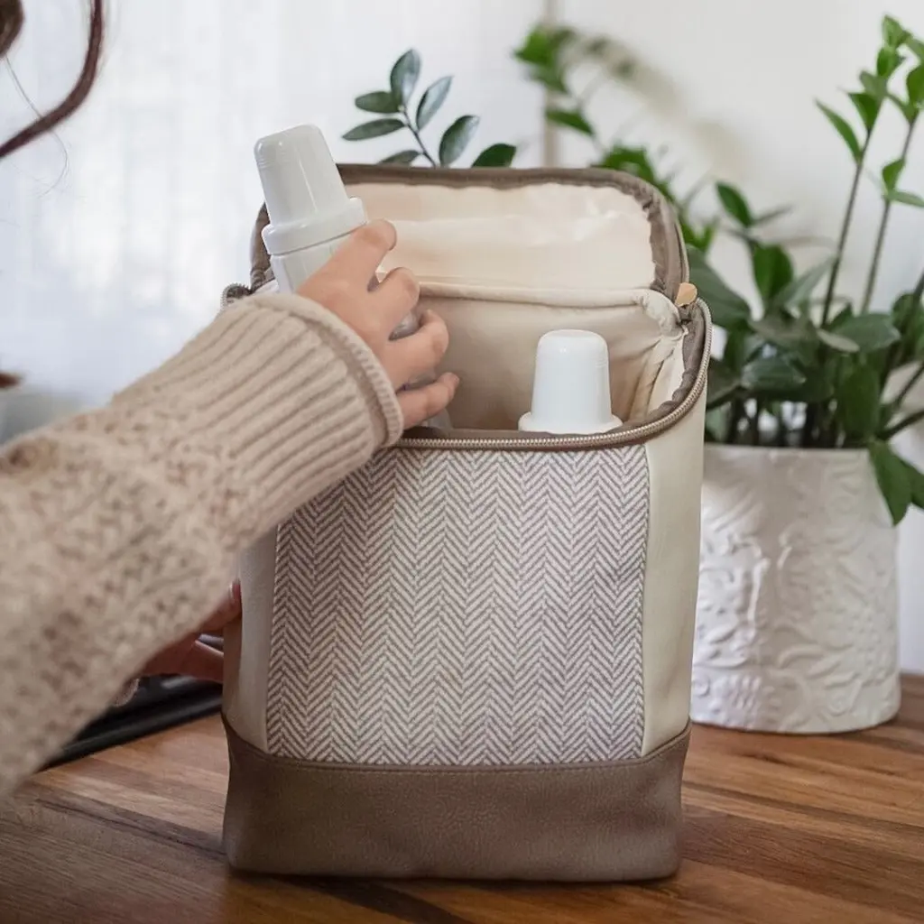 Chill Like A Boss™ Bottle Bag - Spacious & Insulated Design for Up to 3 Tall Bottles, Ideal for On-the-Go Use