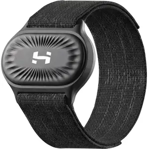HoloSport HandPlus Armband Heart Rate Monitor, No Chest Strap Optical Fitness Tracker with 72H Offline Storage, Zone Accuracy Bluetooth & ANT+ Pulse Sensor for Swimming, Running, Cycling