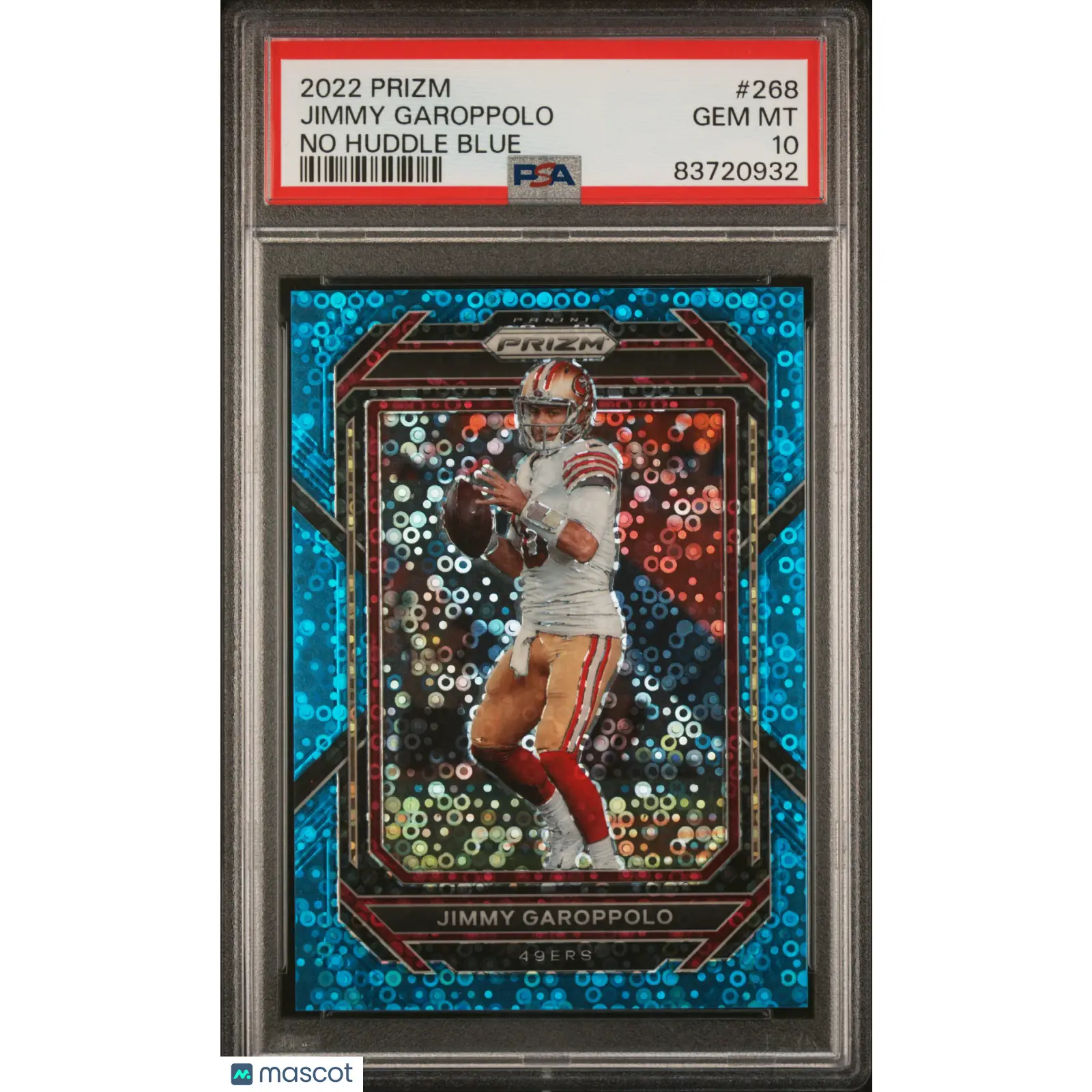 Jimmy Garoppolo PSA 2022 Panini Prizm #268 10