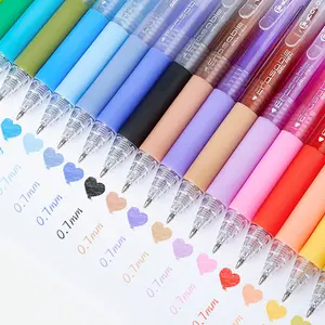 Multi-Color Erasable Gel Pen Set Colorful 0.7mm Clicker Smooth Writing Pens with Comfortable grip for Note Taking, Journaling, Planner & Office Supplies