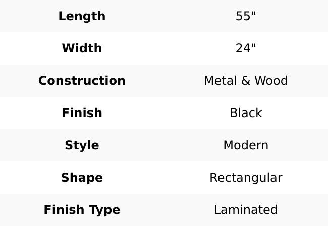 55"×24" Black Electric Standing Desk Height Adjustable Desk 55"×24" Black Electric Standing Desk Height Adjustable Desk