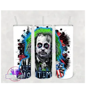Its Showtime-Tumbler Drinkware Flasks Lid Metal Plastic Stainless Steel Straw Bottled