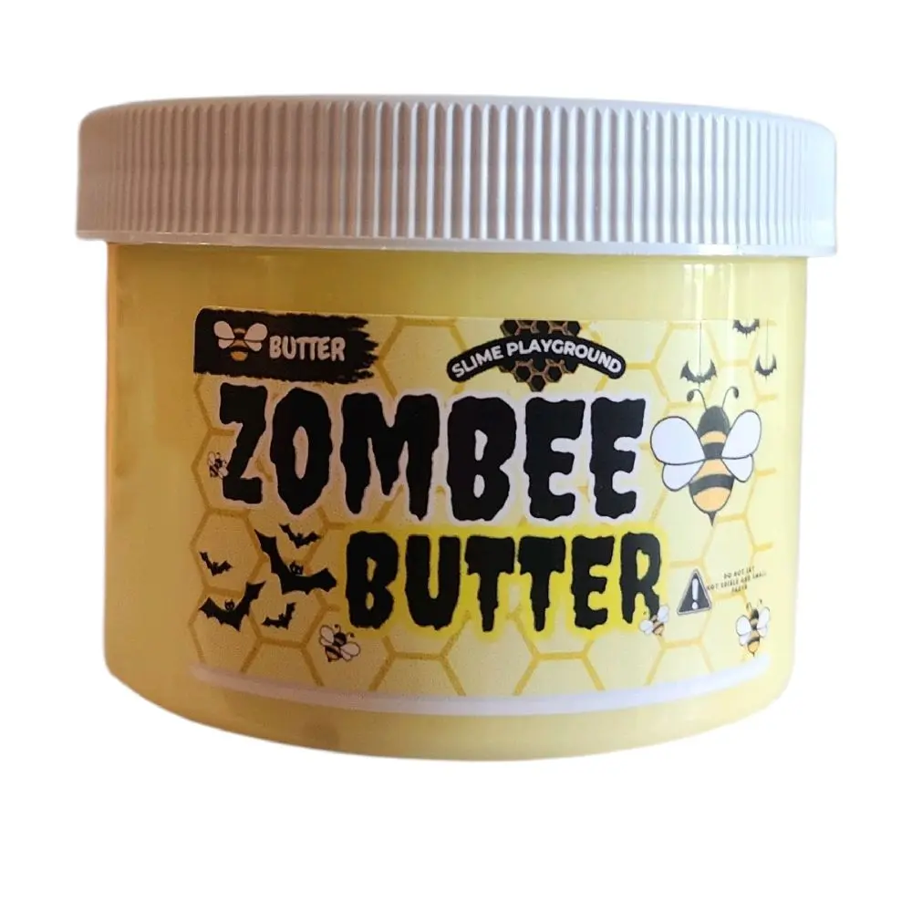 Zombee Whipped Butter Slime - 8 oz Slime + Surprise Squishy - Sensory - Fluffy -ASMR
