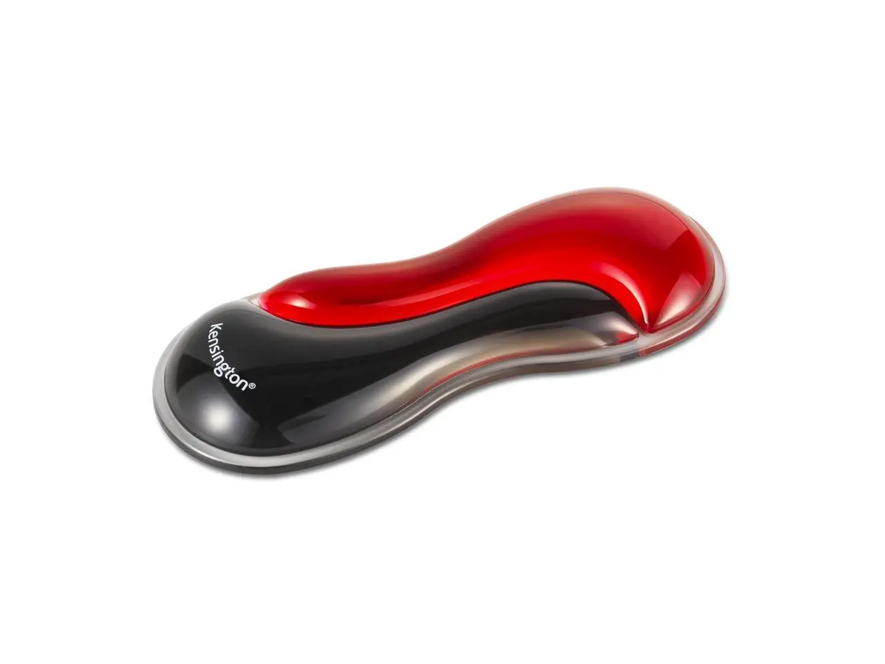 Kensington Slim Duo Gel Mouse Wrist Rest Support Cushion for Low Profile Mice & Trackballs, Ergonomic Mouse Wrist Support for Pain Relief, Comfortable Non-Skid Gel, Red 7.56" x 2.83" x 0.87" K62440NA