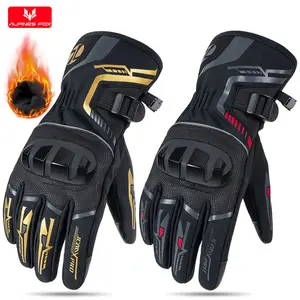 Winter New Motorcycle Gloves Warmer Tactical Windproof Waterproof Motorbike Reflective Guantes Touch Screen Windproof Motocross Outdoor Riding Gloves
