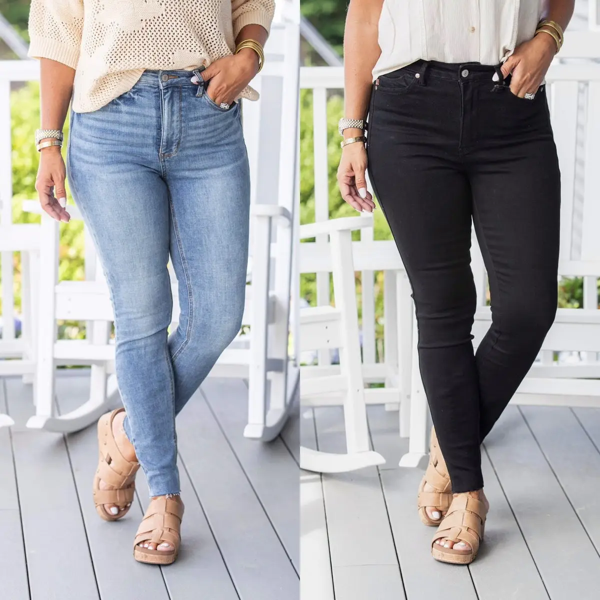 The Heather Tummy Control Judy Blue Jeans