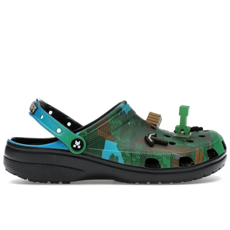 Crocs Classic Clog Minecraft Dark Forest (men) by StockX Crocs Classic Clog Minecraft Dark Forest (men) by StockX
