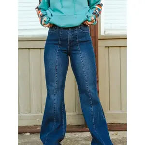 Dark Wash High Rise Tummy Control Jeans- Plus Size