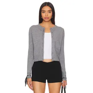 Jaded London Sienna Cardigan in Grey