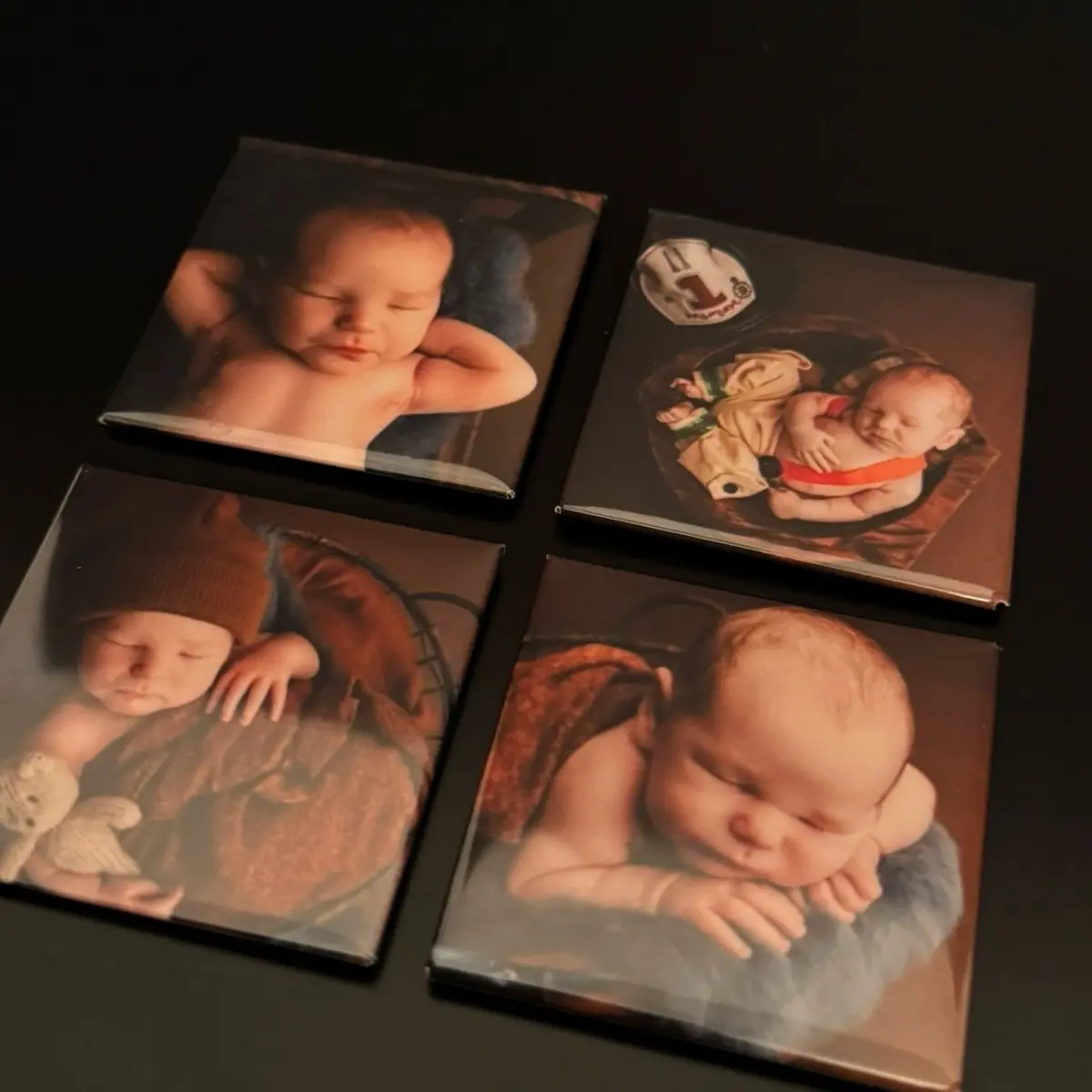 Custom 2”x2” Photo Magnets - Pack of 6, Perfect for Office Decor