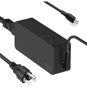 Replacement 65w USB c Laptop Charger for Lenovo ThinkPad/Chromebook/Yoga,ThinkPad T480 T490 T580 E480 ADLX65YDC2A Power Supply for Lenovo Laptop Charger