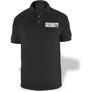 Poly Cotton Tactical Polo Shirts - Security Guard Officer Shirt