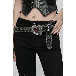 Queen of Hearts Studded Belt