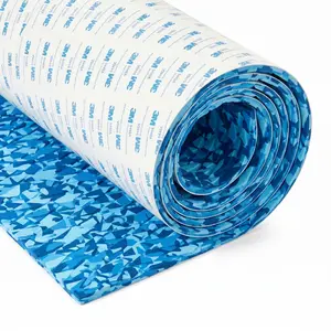 KXKZREN Premium Ocean camouflage EVA Foam Boat Decking Sheet Marine Strong adhesive backing Flooring Non-Slip Traction Mat for Surfboard Stand Up Paddle Board RV Yacht Skimboard Kayak Self-Adhesive Custom Cuttable Deck Pad Accessories,summervibes