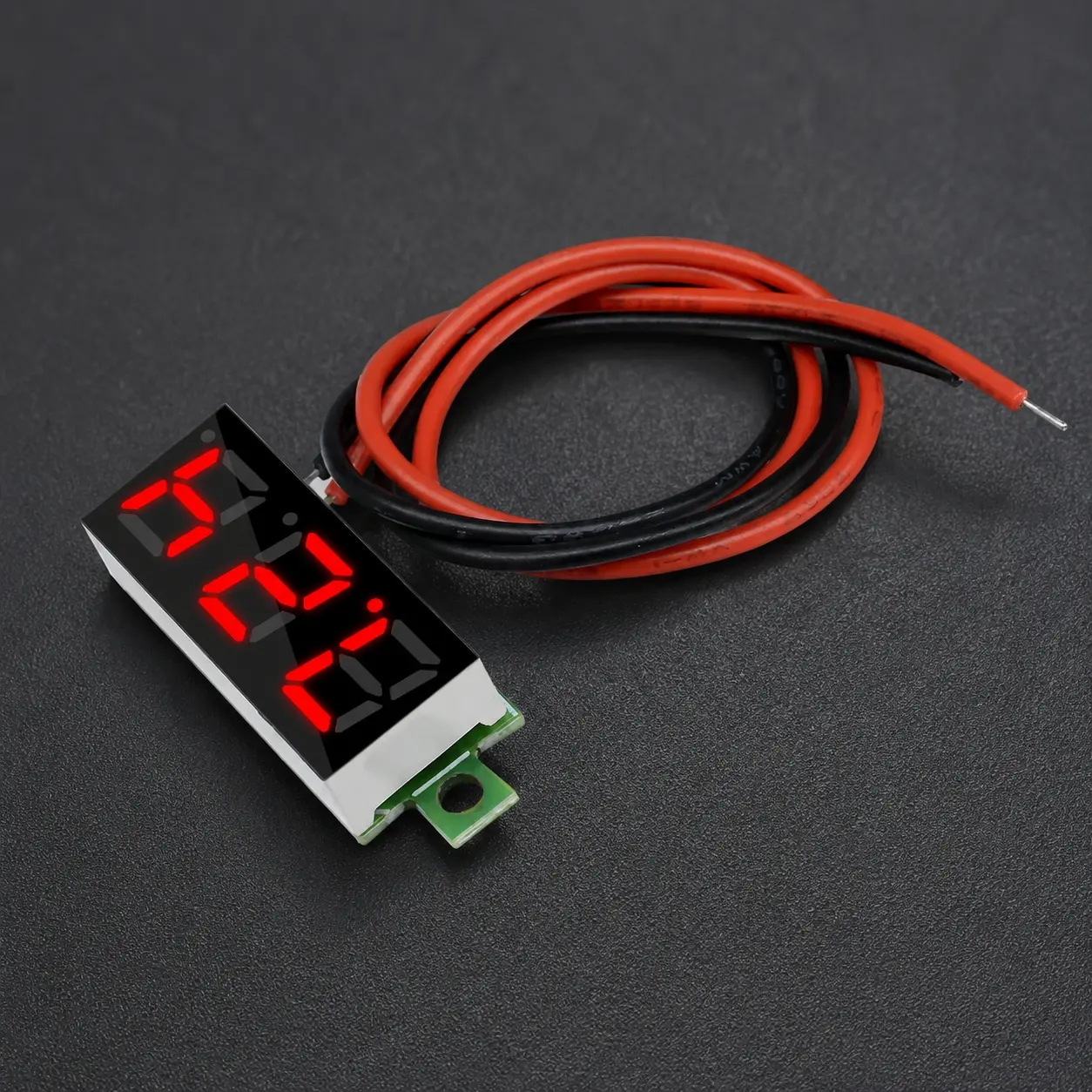 Mini Digital DC Voltmeter, 0.28" LED Display, Portable Voltage Tester for Automotive Battery Testing, Power Supply Monitor, Electrical Circuit Diagnostics, Multifunctional Tool (2.5-30V)