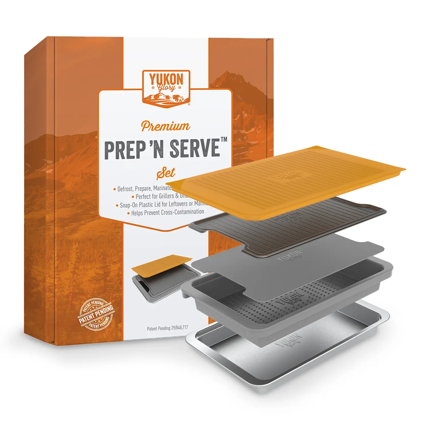 Yukon Glory Premium Grill Prep N Serve with Defrosting tray