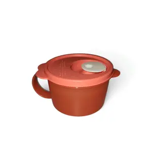Coral Soup Mug - Durable Lightweight Material for Reheating Soups and Stews - Easy Clean and Maintain - Fits Most Microwaves