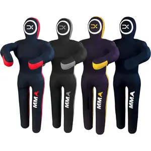 Grappling Dummy BBJ Wrestling Brazilian Jiu Jitsu Punching Bag Judo Karate Throwing Boxing Fighting Dummy Self Defense Standing Position – UNFILLED