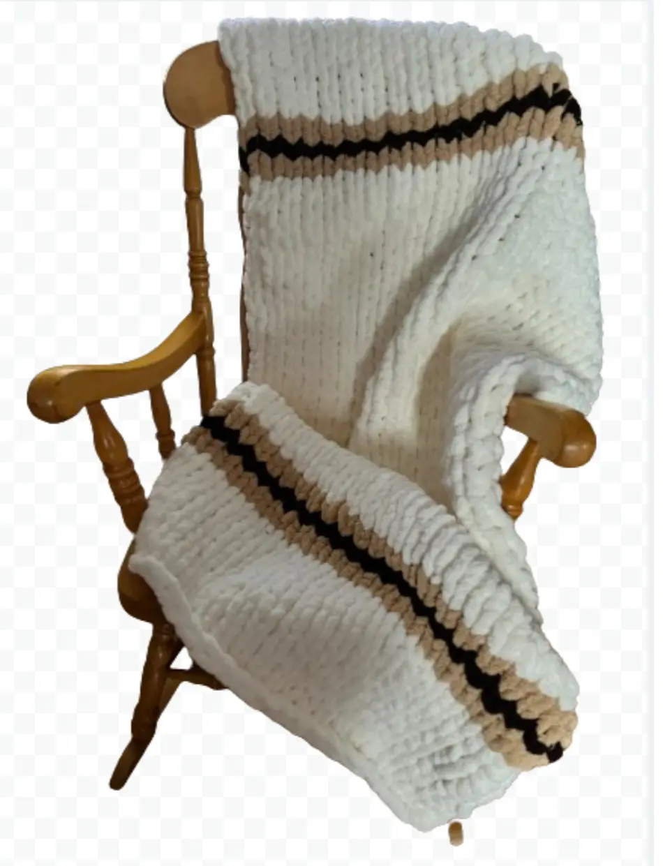 Super Soft Chenille blanket throw afghan