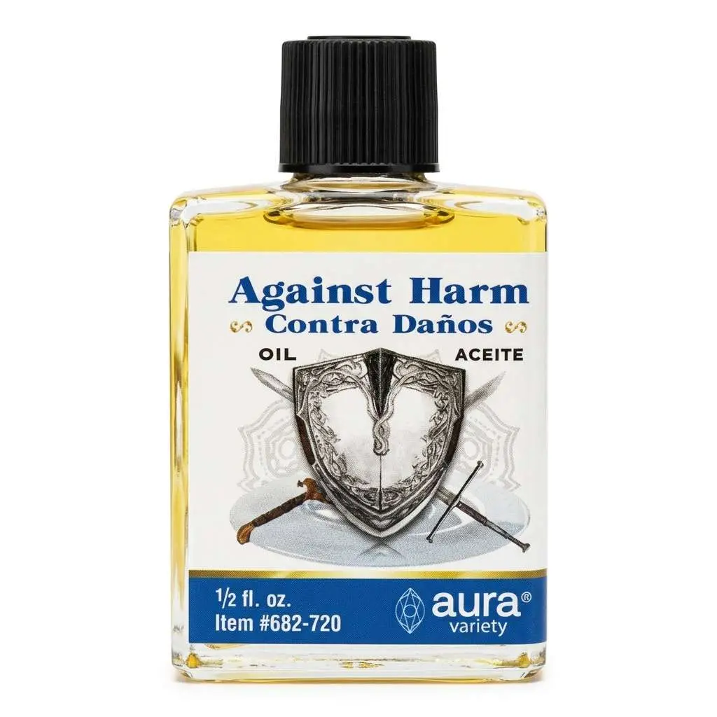 Against Harm Oil — Aura Variety 4 Dram Ritual Protection Anointing Oil