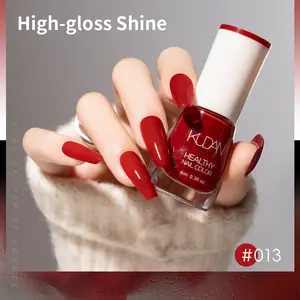 KUDAN Water-Based Peel Off Nail Polish, 18 Colors Non-Toxic Quick Dry DIY Manicure Kit, Eco-Friendly Nail Art for Kids & Adults