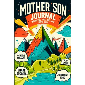 Mother Son journal: Interactive pass back and forth book to build strong bonds and memories (Unique Gift for Mom and Son)