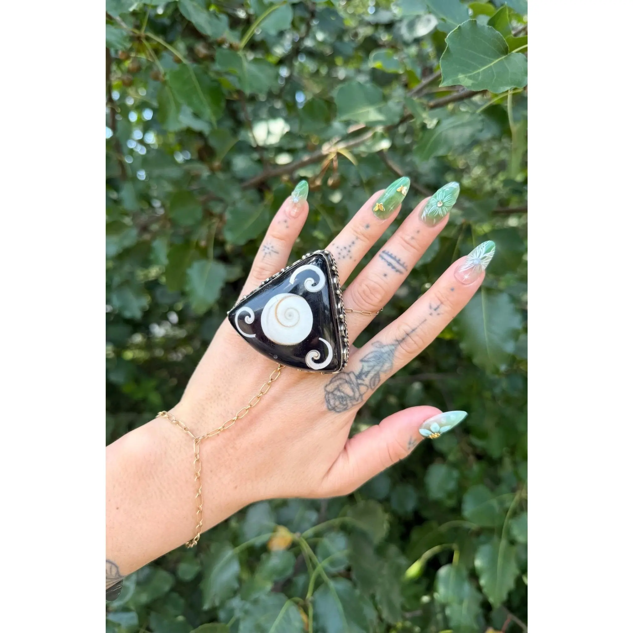 Bermuda Triangle Ring