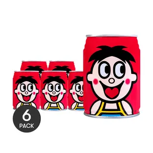 Want Want Milk Drink 6-Can Value Pack - Original Flavor, 245ml Cans - Classic Taiwanese Beverage for Kids & Adults