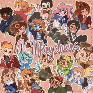 MCYT KEYCHAINS | Minecraft Youtube Grian Ldshadowlady More