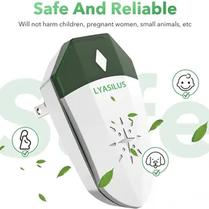 Multi-Functional Ultrasonic Pest Repeller, Indoor Plug-In Mosquito & Mouse Deterrent, Energy-Saving, Home Kitchen Bedroom Garage Use