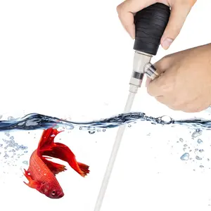 Manual Aquarium Siphon – Gravel Cleaner & Water Changer for Fish Tanks, Effortless Gift for Pet Owners