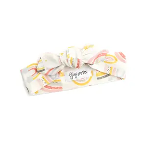 Millie Topknot Headband Bamboo Baby Infant Rainbow Hair Accessory