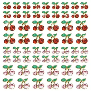 Cherry Nail Charms