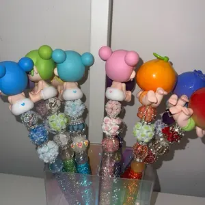 Fancy Bubble bling Pens Extended