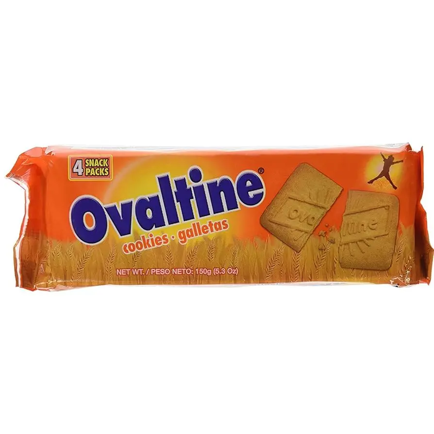 Jamaica's Ovaltine Cookies 150g (4 Snack Packs)