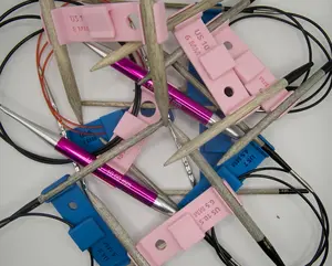 All-Sizes Circular Needle Tamers, Knitting Organizers (Needles Not Included)