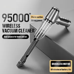 95000 Wireless Vacuum Cleaner Cordless Multi-functional Powerful Blowing Suction Small Household Handheld High-power Brushless Motor 60 Minutes Battery Life