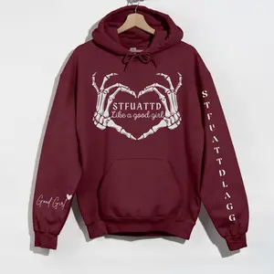 Morally Grey Dark Romance Sweatshirt, STFUATTDLAGG Hoodie, Good Girl Hoodie, Dark Romance Womenswear Sweatshirt, Bookish Hoodie, Booktok Merch