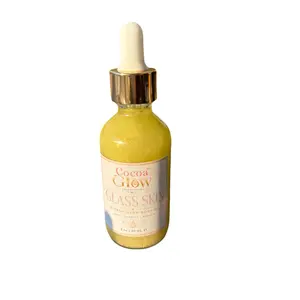 Cocoa Glow Collection Glass Skin Mirror Glow Body Oil – Hydrating Shimmer Body Oil