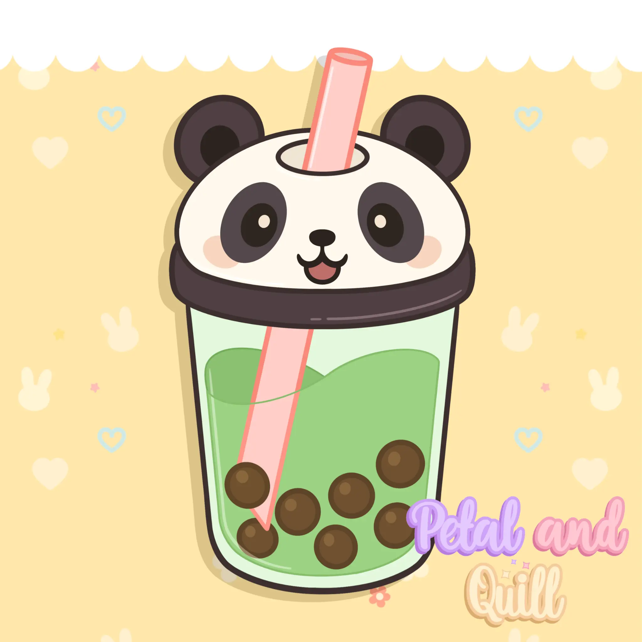 Panda Boba Sticker Panda Boba Sticker