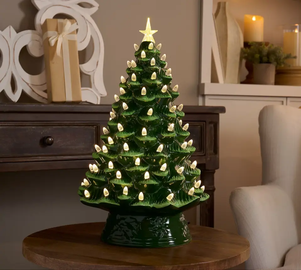 Mr. Christmas 18" Ceramic Nostalgic Tree