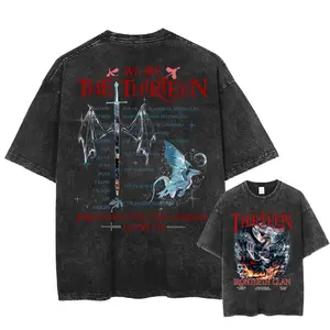 The Thirteen TOG 2 Sided Sweatshirt, The Thirteen Members Vintage Sweatshirt, TOG Book Series Acid Wash 2 Sided T Shirt Sweatshirt Hoodie