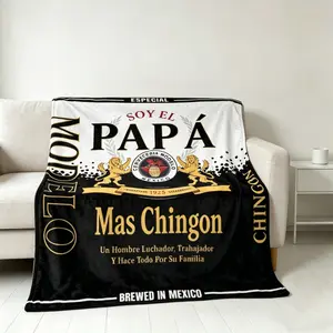 El Papa Mas Chingon Modelo Blanket | Funny Mexican Dad Father's Day Gift