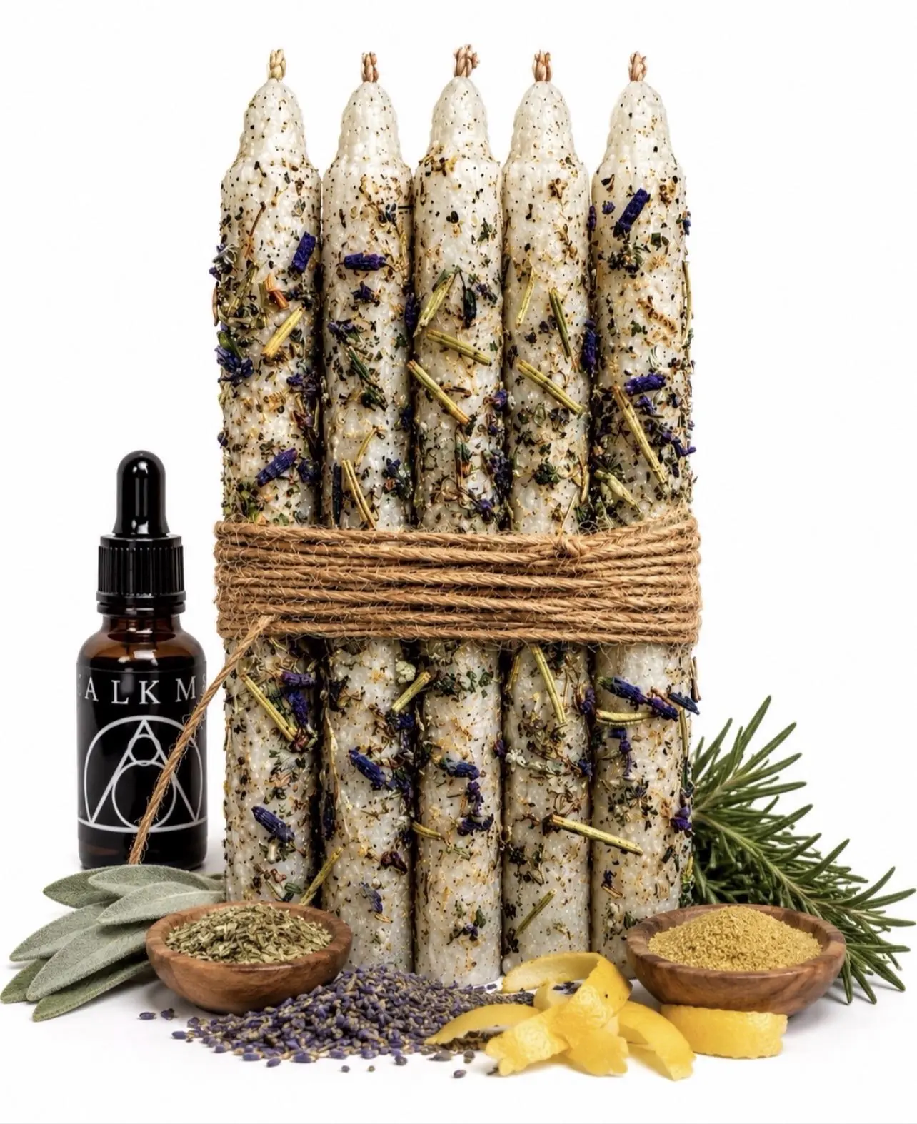 Energy Cleansing Spell Candles | Spiritual Cleansing Candle | Negative Energy Removal | Sage Ritualt Candle | Witchcraft Altar Candle