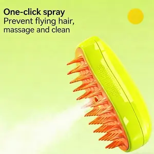 Cat Dog Electric Spray Brush, Efficient Grooming Tool for Pets, Easy-To-Use Pet Care Accessory, Ideal for Daily Use